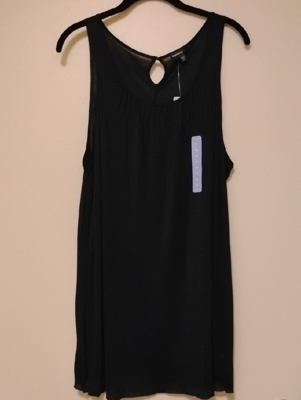 GAP Maternity Sleeveless Shirt Black Size XL NWT